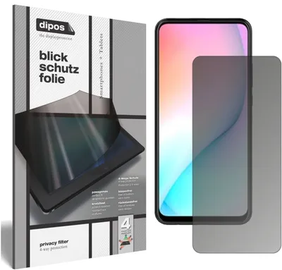 Produktbild von Blickschutzfolie für Huawei Enjoy 10 Plus matt Schutzfolie Folie Display Schutz dipos