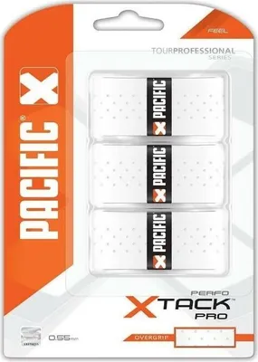 Productafbeelding van Pacific X Tack Pro Perfo, witte tennisgripband, 3 stuks - Artikelnummer: 236260166400000