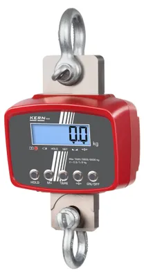 Produktbild von KERN & SOHN Kranwaage, Rot, LCD, 3 cm, 22 kg