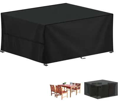 Produktbild von Abdeckhaube Gartenmöbel 190x125x75cm rechteckig 420D Oxford wasserdicht winddicht