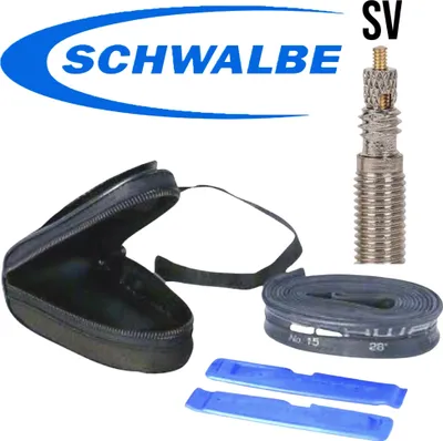 Produktbild von Schwalbe Satteltasche Rennrad SV15 Komplettset mit Ersatzschlauch und Reifenhebern