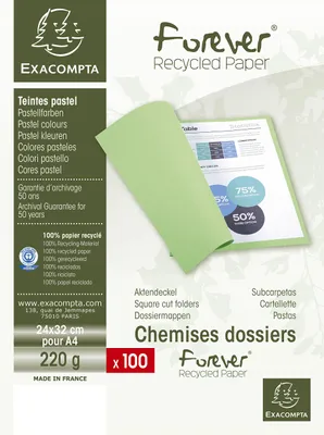 Productafbeelding van Aktendeckel A4, Foldyne 250g, fuchsia