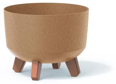 Obrázok produktu pre Kvetináč Prosperplast GRACIA Eco Wood Standard Natural 23,8 cm