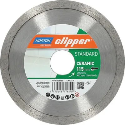 Produktbild von Norton Clipper Norton Diamantscheibe Standard Ceramic Ø115