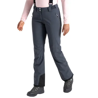 Produktbild von Damenskihose Dare2b Diminish mit Hosenträgern grau XXL