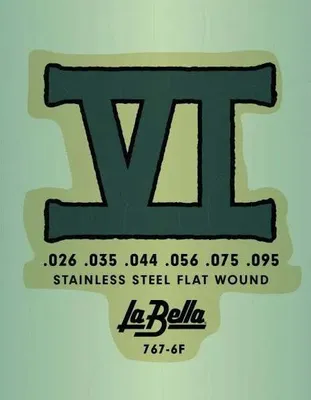 Produktbild von La Bella 767-6F Saiten für E-Bass
