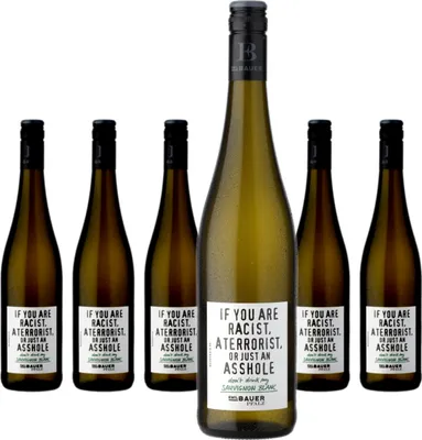 Produktbild von 6 x Emil Bauer & Söhne If You Are Racist Sauvignon Blanc