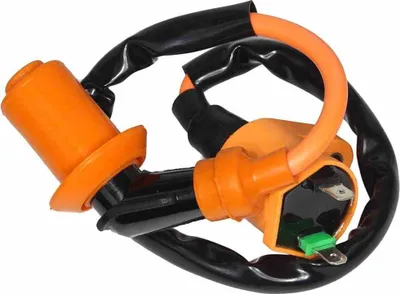 Image de Bobine D'allumage Gy6, Kymco Orange Avec Tuyau