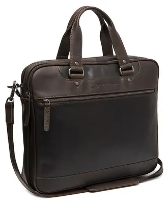 Produktbild von The Chesterfield Brand Leder Businesstasche Laptoptasche mit Laptopfach Montara Leather Laptopbag Brown dunkelbraun