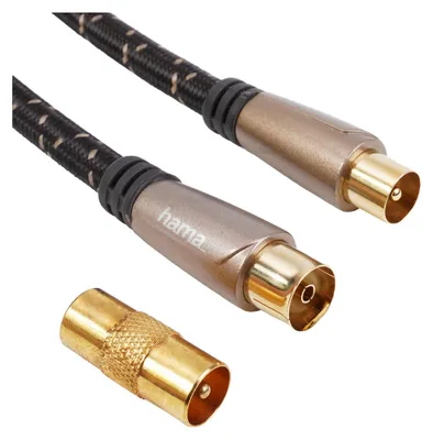 Obrázek produktu pro Anténní kabel 3m 120dB filtr pozlacený hnědý