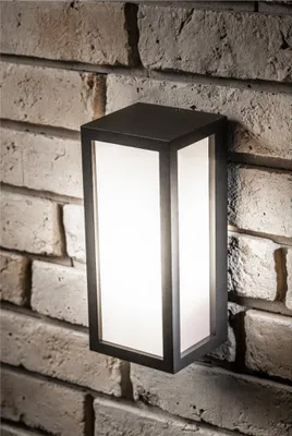 Produktbild von LED Fassadenleuchte Außen-Wandleuchte Aluminium E27 IP54 ohne Leuchtmittel