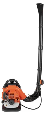 Immagine prodotto di Zaino per soffiatore a motore - Soffiatore a motore a benzina - Cilindrata di 42,7 cm³, motore a 2 tempi, 1250 W, velocità dell'aria di 70 m/s, serbatoio da 1,2 litri, tubo regolabile da 1,71 m