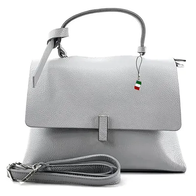 Produktbild von Florence Leder Tasche Umhängetasche hellgrau OTF153K