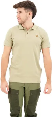 Produktbild von Fjällräven Övik Kurzarm-poloshirt Beige L Herren Beige L