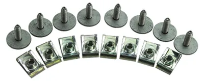 Productafbeelding van TarosTrade 29-0578-N-83641: Set bevestigingsmaterialen voor motorafdekking