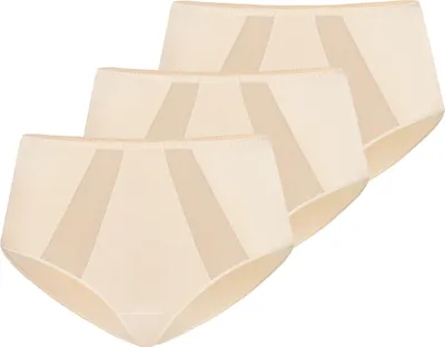 Produktbild von Teyli 3er Pack: Hohe Taille Baumwollslip Vicky Female 1125-3 beige S