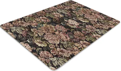 Produktbild von Stuhlunterlage Bürostuhlunterlage 120 cm x 90 cm Bodenmatte Bürostuhlunterlage - Gewebte Blumen