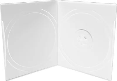Produktbild von 10 Pocket DVD CD Hüllen / transparent / Größe: 12,5cm x 12,5cm x 7mm