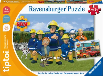 Produktbild von Puzzle für kleine Entdecker: Feuerwehrmann Sam Ravensburger 00139