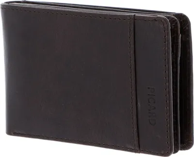 Image de PICARD Cuir porte-monnaie Buddy 1 Small Wallet Cafe brun