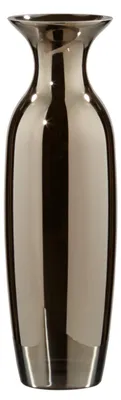 Productafbeelding van Kaheku vaas Rosolini, zilverkleurig, diameter 12, hoogte 40, artikelnummer 420669297