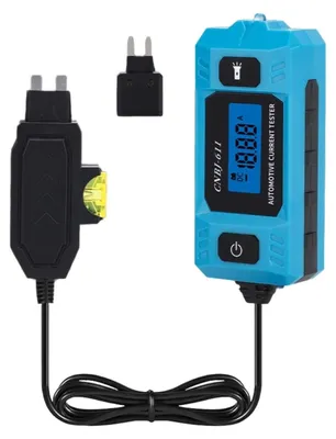 Produktbild von Auto-Stromtester Techstar® CNPJ-611, mit beleuchtetem LCD-Display, Sicherungserkennung, Genauigkeit ±2%
