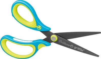 Immagine prodotto di Pelikan 810265 - Adulto - Taglio dritto - Uno/uno - Blu - Giallo - Mancino - 15 cm