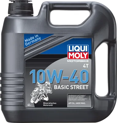 Produktbild von Liqui Moly Motorbike 4T Basic Street 10W-40 4 Liter