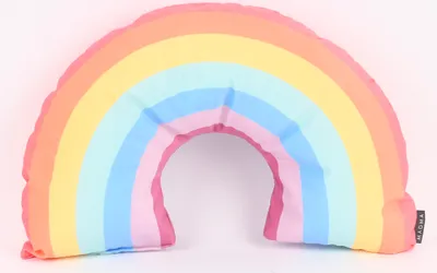 Produktbild von Magma Deko Formkissen Regenbogen bunt 35x50cm
