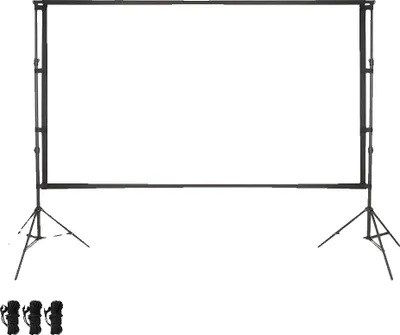 Produktbild von Projektorleinwand, 120 Zoll, leicht und einfach aufzubauen, 150Projektorständer