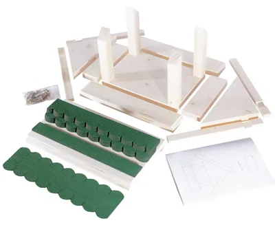 Produktbild von Vogelhaus Bausatz (klein) grün