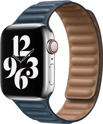 Produktbild von Uhrband Apple Watch Apple MY982ZM/A            40 mm Haut Marineblau