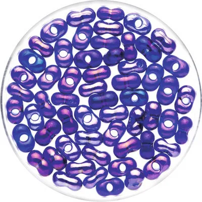 Produktbild von Rocailles Farfalle dunkelblau 6,5 mm 17 g