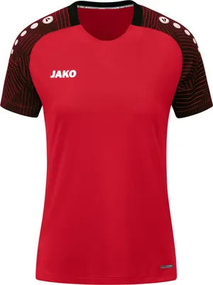 Produktbild von JAKO Damen T-Shirt Performance, Farbe:rot/schwarz, Größe:40