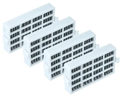 Produktbild von vhbw 4x Filter Ersatz für Indesit C00312451 für Kühlschrank - Hygienefilter