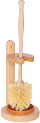 Produktbild von Holz-Toiletbürste mit Holz-Griff aus Buchenholz