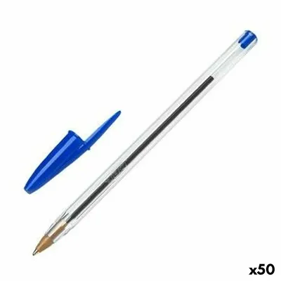 Obrázek produktu pro BIC 50 Kugelschreiber Cristal transparent Schreibfarbe blau