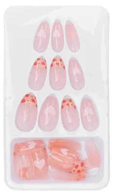 Produktbild von 24 Stück künstliche Fingernägel zum Aufdrücken, gefälschte Full-Cover-Tipps für Frauen