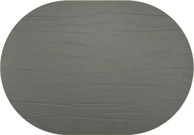 Produktbild von daff - Tischset oval leatherixx Dumbo 34 x 42 cm, graphite