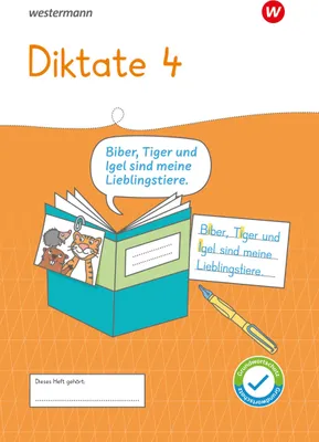 Produktbild von Westermann Unterrichtsmaterialien Grundschule. Diktate Heft 4