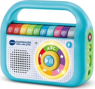 Produktbild von Vtech Musikalischer Plattenspieler-sing-und Tanz-version Spanisch Durchsichtig Durchsichtig One Size