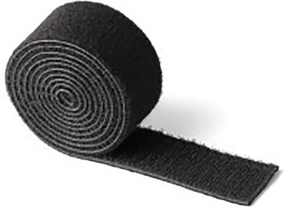 Immagine prodotto di Chiusure in velcro per bambini, 30 pezzi, 100 x 3 cm, nero, resistenti, di alta qualità