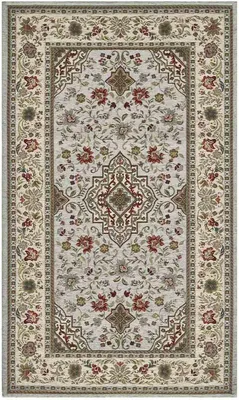 Produktbild von Orientalisch persischer Wohnzimmerteppich grau Tabriz