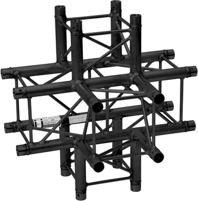 Produktbild von ALUTRUSS DECOLOCK DQ4-SPAT51 5-Weg Ecke sw