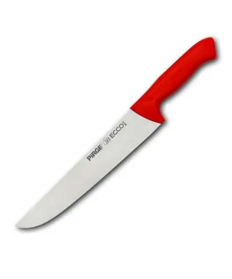Produktbild von Pirge Ecco Metzgermesser 25 cm Rot Schlachtermesser - Fleischermesser - Stechmesser - Exzellenter Schärfe Metzgermesser