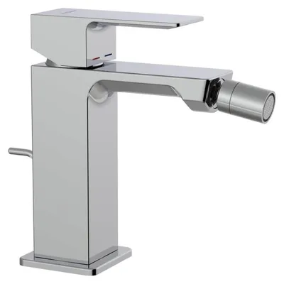 Immagine prodotto di Miscelatore monocomando per bidet Kronenbach Quara 3.0, completo di gruppo di scarico