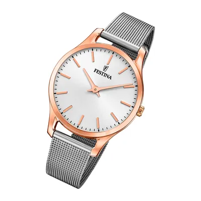 Produktbild von Festina Damen Uhr Boyfriend F20507/1 Edelstahl Armbanduhr silber UF20507/1