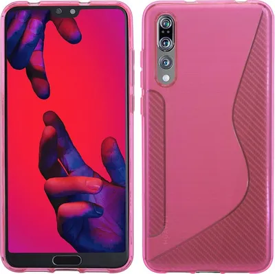 Produktbild von Huawei P20 Pro Handy Silikon Schutzhülle Cover Case Pink