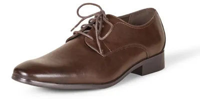 Immagine prodotto di Scarpe Derby da uomo, colore marrone scuro, marca Essentials, taglia 46 EU