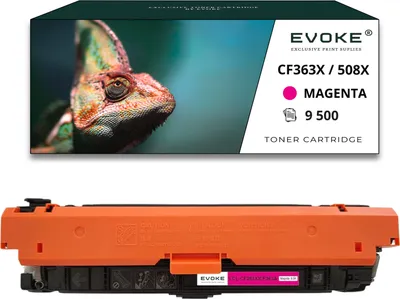 Produktbild von Toner für HP CF363X-508XM CF363X Rot (magenta) | Ersatz für M552dn M553 M553dn M553n M577dn M577f M553dnm